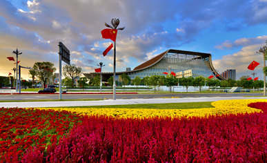 深圳前海時花更換、立體花壇布置及養(yǎng)護項目